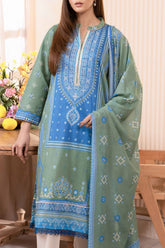 Zellbury Unstitched 2 Piece Emb & Printed Lawn Collection'2024-WU-020